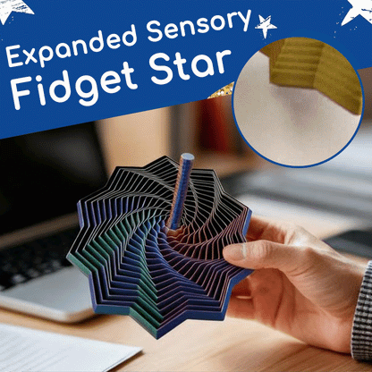 ✨2025 Premium 3D Printed Sensory Fidget Star