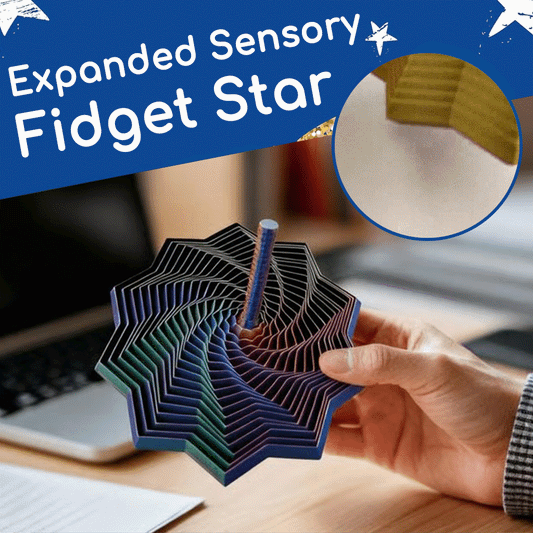 ✨2025 Premium 3D Printed Sensory Fidget Star