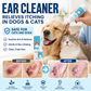 🐶🐱 Ear cleaner, Relieves itching in dogs & cats💖