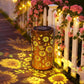 🔥HOT SALE 49% OFF-🌞Colorful Sunflower Glow Solar Garden Lantern1
