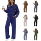 🔥LAST DAY SALE 50% OFF👍✨Women's Crew Neck Top & Drawstring Pants Set