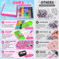 🥰2026 HOT SALE💥💞50K+ SOLD! 💕✨ 50% OFF!🌟Glitter Rhinestone Bedazzling Kit - 32000Pcs Resin Jelly Rhinestones for Crafting🌟Rhinestone Craft Kit💕