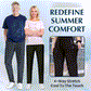 ⏳LAST DAY SALE 65% OFF!!🔥Unisex Ultra Soft Stretch Perfect Drape Casual Pants1