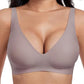 ⏳LAST DAY SALE 50% OFF💕Womens Comfortable Wireless Bralettes Seamless Deep V Everyday Bra1