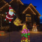 🎅Christmas Sale 70% OFF!!🎄50K+ SOLD! 🎅Christmas Claus Solar Kettle Lights🎉1