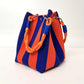 🏆👜 Limited-Time Sale: ￡7.99 🌴Striped Knit Bucket Handbag for Women – Handmade Summer Beach Shoulder Bag