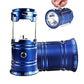 🔥🔥LAST DAY SALE 60% OFF !!📢 ⛺️Solar Camping Lantern- Rechargeable LED Lights, Magnetic Base & Foldable Hanging Hook- Collapsible Lamp Battery Powered ✨