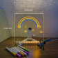 🎉 2026 Sale — Over 25,000 Sold!🥰Rewritable LED Note Board with 7 Color Pens