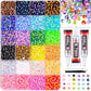 🥰2026 HOT SALE💥💞50K+ SOLD! 💕✨ 50% OFF!🌟Glitter Rhinestone Bedazzling Kit - 32000Pcs Resin Jelly Rhinestones for Crafting🌟Rhinestone Craft Kit💕