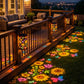 🔥HOT SALE 49% OFF-🌞Colorful Sunflower Glow Solar Garden Lantern1
