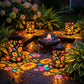 🔥HOT SALE 49% OFF-🌞Colorful Sunflower Glow Solar Garden Lantern1