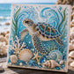 🌊LAST DAY SALE: Only £7.99🌊✨ Ocean Theme Pearl Art DIY Kit – Relaxing DIY Craft to Create Stunning Coastal Artwork