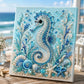 🌊LAST DAY SALE: Only £7.99🌊✨ Ocean Theme Pearl Art DIY Kit – Relaxing DIY Craft to Create Stunning Coastal Artwork