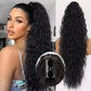 🫧🫧LAST DAY PROMOTION - 49%OFF🫧Curly Wavy Frizzy Hair Extension with Ponytail