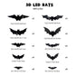 🎅Halloween 50% Off Sale🦇Halloween 3D Lighted Bats