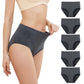 💥Buy 1 get 4 free💕Plus Size High-Waist Hip-Lifting Cotton Panties for Women🔥(5-Pack）