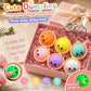 🔥🎁LAST DAY SALE ONLY￡6.99!!✨70% OFF🔥Cute Dumpling Pressable Fidget Keychain - touch sensing light