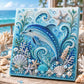 🌊LAST DAY SALE: Only £7.99🌊✨ Ocean Theme Pearl Art DIY Kit – Relaxing DIY Craft to Create Stunning Coastal Artwork