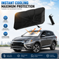⏰🔥LIMITED TIME 50% OFF!🔥50K+ SOLD!🛡️☂️ Upgraded Car Windshield Sun Shade Umbrella❄️