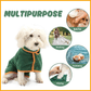 🐶🐾LAST DAY SALE 49% OFF💦 Super Absorbent Quick-drying Pet Dog Bathrobe