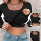 🔥 Promotion - 49% off✨ Women's ribbed knit tank top with shelf bra