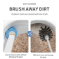 🔥NEW YEAR SALE £10.99!!⚡50K+ SOLD!🚽💦Disposable Replacement Wall-Mounted Innovative Toilet Brush Set✨