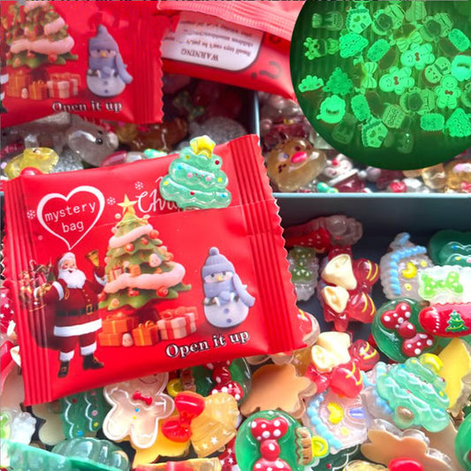 🏆#1 Christmas Bestsellers ⏰Glow-In-The-Dark Resin Christmas Decorative Bags