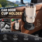 🚗 Last Day Special Price £8.99! 🥤Multifunctional Foldable Car Door Cup Holder Large Diameter Drink and Water Bottle Storage Rack