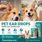 ✨Limited-Time Specia:ONLY ￡7.99!! 🐱🐶 Gentle Pet Ear Cleansing Drops—Say Goodbye to Outer Ear Canal Diseases