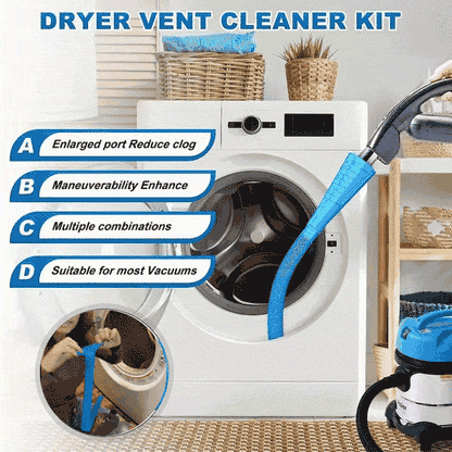 🔥2026 New Year Sale- 49% OFF🏠🚫Dryer Vent Cleaning Kit-Efficient Cleaning