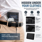 ✈️ Hidden Anti-Theft Passport Pouch – Slim Travel Security Belt Wallet for Cash, Cards & Documents