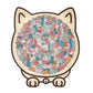 🥳2026 HOT SALE🥳💞50K+ SOLD! 🎁60% OFF🧩135-Piece Morandi-Colored Cat Shaped Wooden Jigsaw Puzzle