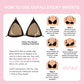 🥳Last Day Special Price!!💝Double-Sided Sticky Lightly Padded Adhesive Lift Inserts Bra – No straps, no seams. Strong adhesive stays secure all day. Reusable & washable. Perfect for backless & strapless outfits. 👗🦋