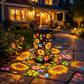 🔥HOT SALE 49% OFF-🌞Colorful Sunflower Glow Solar Garden Lantern1