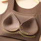 🏆Last Day Special Price ￡7.99!!💐Women's U Neck Camisole High Strechy Seamless Built-in Bra Padded Tank Tops