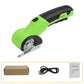 ✨✨LAST DAY SALE 50% OFF!!✨✨Cordless Electric Scissors 3.7V – Rechargeable Heavy Duty Cutter with Safety Lock