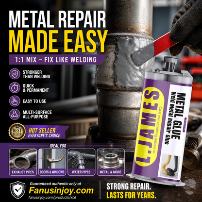 ✨Limited-Time Special:ONLY ￡7.99!!🎉New Metal Repair Glue!🔥Metal Glue - Weld Metal Repair Glue✨🏭Factory Authorized Exclusive Sale 🎁