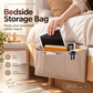 🥳2026 HOT SALE🥳💞50K+ SOLD! 🛏️50% OFF NOW! Bedside Hanging Storage Bag‑Multi‑Pocket Bed Caddy Organizer, Felt Hanging Pouch for Dorm Bunk Bed Hold Tablet Book Phone Stationery