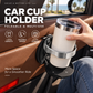 🚗 Last Day Special Price £8.99! 🥤Multifunctional Foldable Car Door Cup Holder Large Diameter Drink and Water Bottle Storage Rack