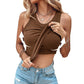 🔥 Promotion - 49% off✨ Women's ribbed knit tank top with shelf bra