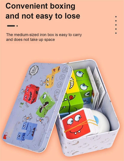 💖Christmas Sale 50% OFF🎁5D Puzzle Educational Faces Changing Family Game🧩