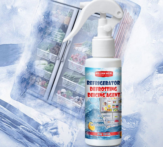 ❄️Surprise Price: ￡8.99 Today!!❄️🧊 Buy 2 Get 1 Free | Defrosting Spray for Fridge Freezer 🎁 Includes Free Spatula 5