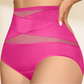 🌸Buy 1 Get 2 Free✨Plus-Size High-Waist Cross Tummy Control Panties