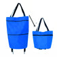 🔥Limited Offer⚡50K+ SOLD!🛍️2-in-1 Convertible shopping tote – hides wheels, holds 20kg, expands with zipper!