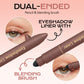 ✨ Buy 1 Get 1 FREE🎁1 set of 2 pces✨2-In-1 Eyeshadow Liner with Blending Brush