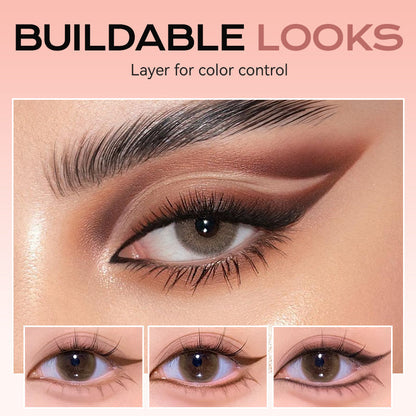 ✨ Buy 1 Get 1 FREE🎁1 set of 2 pces✨2-In-1 Eyeshadow Liner with Blending Brush