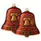 🔔Anniversary Metal Bell Ornament