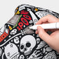 🎄Christmas Sale 70% OFF!!🎁🎁DIY Coloring Blanket with Markers1