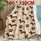 Cute Dachshund Pattern Blanket
