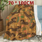 Cute Dachshund Pattern Blanket